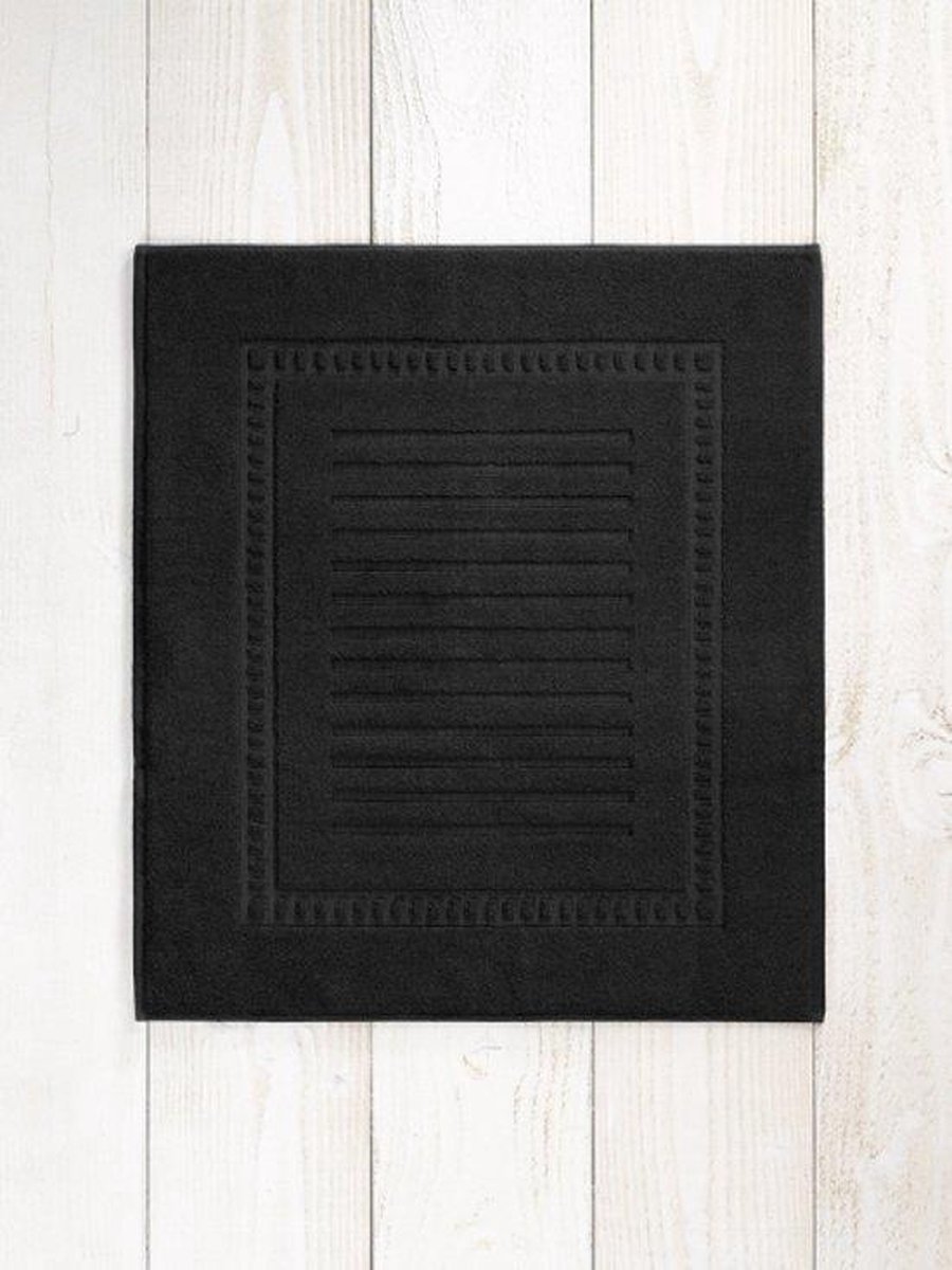 De Witte Lietaer Dolce - Badmat - 70x60 cm - Zwart