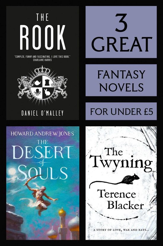 3 great fantasy novels ebook daniel o malley 9781781855430