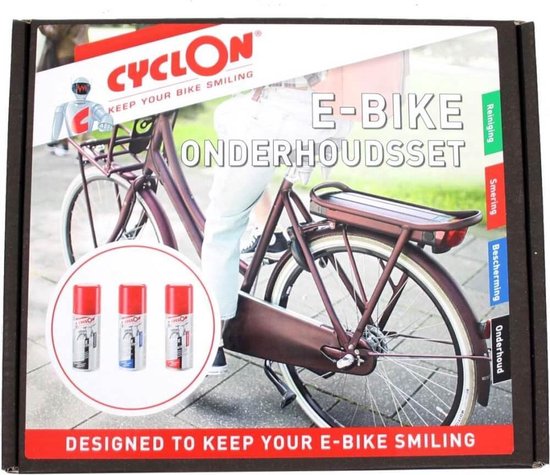 Cyclon E-Bike Collection box (Cleaner,Chain lub,Protec.) - Cyclon