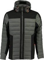 Geographical Norway - Herenjas met Softshell Details - Capuchon - Baleine - Grijs - 3XL