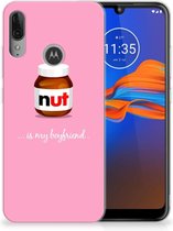 GSM Hoesje Motorola Moto E6 Plus Siliconen Case Nut Boyfriend