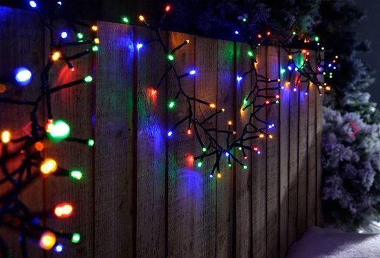 marmeren Duizeligheid Razernij Kerstverlichting kleur 240 LEDs 18m - binnen en buiten - energiezuinig |  bol.com