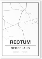 Poster/plattegrond RECTUM - A4