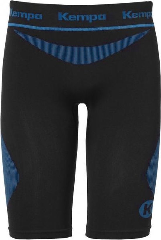 Kempa Attitude Pro Short Heren - Zwart / Lichtblauw