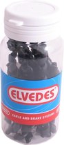framebeschermer 4 x 5 mm rubber zwart 25 stuks