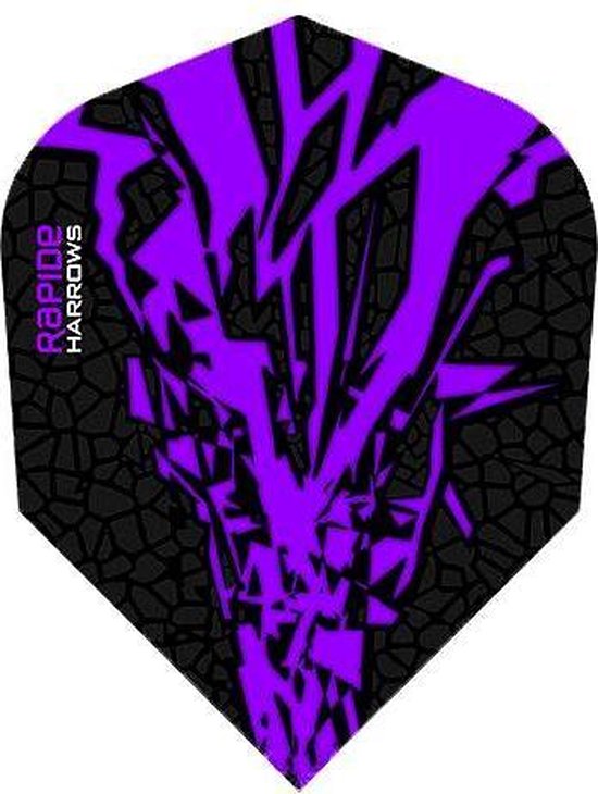 Harrows RapideX Purple Dart Flights