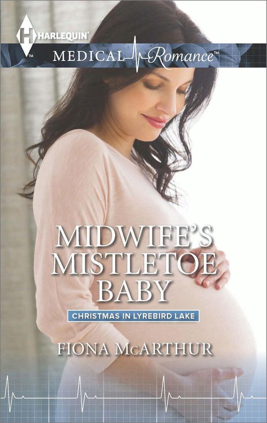 Christmas in Lyrebird Lake 2 - Midwife's Mistletoe Baby - cover