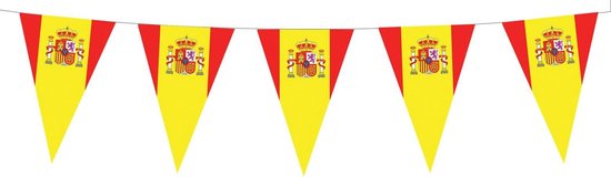 dramatisch Verst jaloezie ESPA - Spaanse vlaggenlijn versiering - Decoratie > Slingers en  hangdecoraties | bol.com