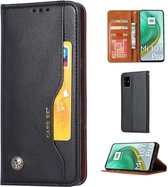 Xiaomi Mi 10T/10T Pro 5G Lederen Wallet Stand Hoesje Zwart