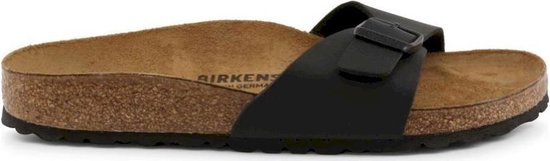 Birkenstock Madrid Dames Slippers Small fit - Black - Maat 35
