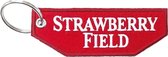 Sleutelhanger Strawberry Field Rood