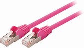 Bol.com CAT5e SF/UTP-Netwerkkabel | RJ45 Male - RJ45 Male | 15 m | Roze aanbieding