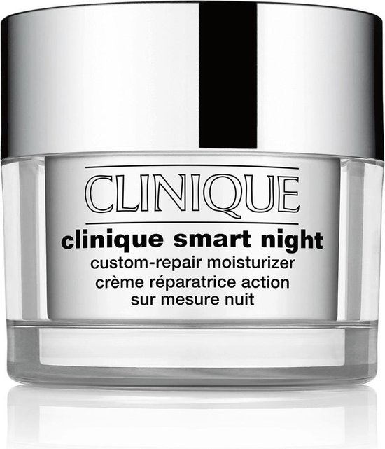 buffet bijwoord Landelijk Clinique Smart Night Custom-Repair Moisturizer Gezichtscrème Gecombineerde  huid - 50 ml | bol.com