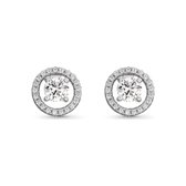 Favs dames stud    925 sterling zilver sterling zilver zirconia Zilver 44 One Size 87911519