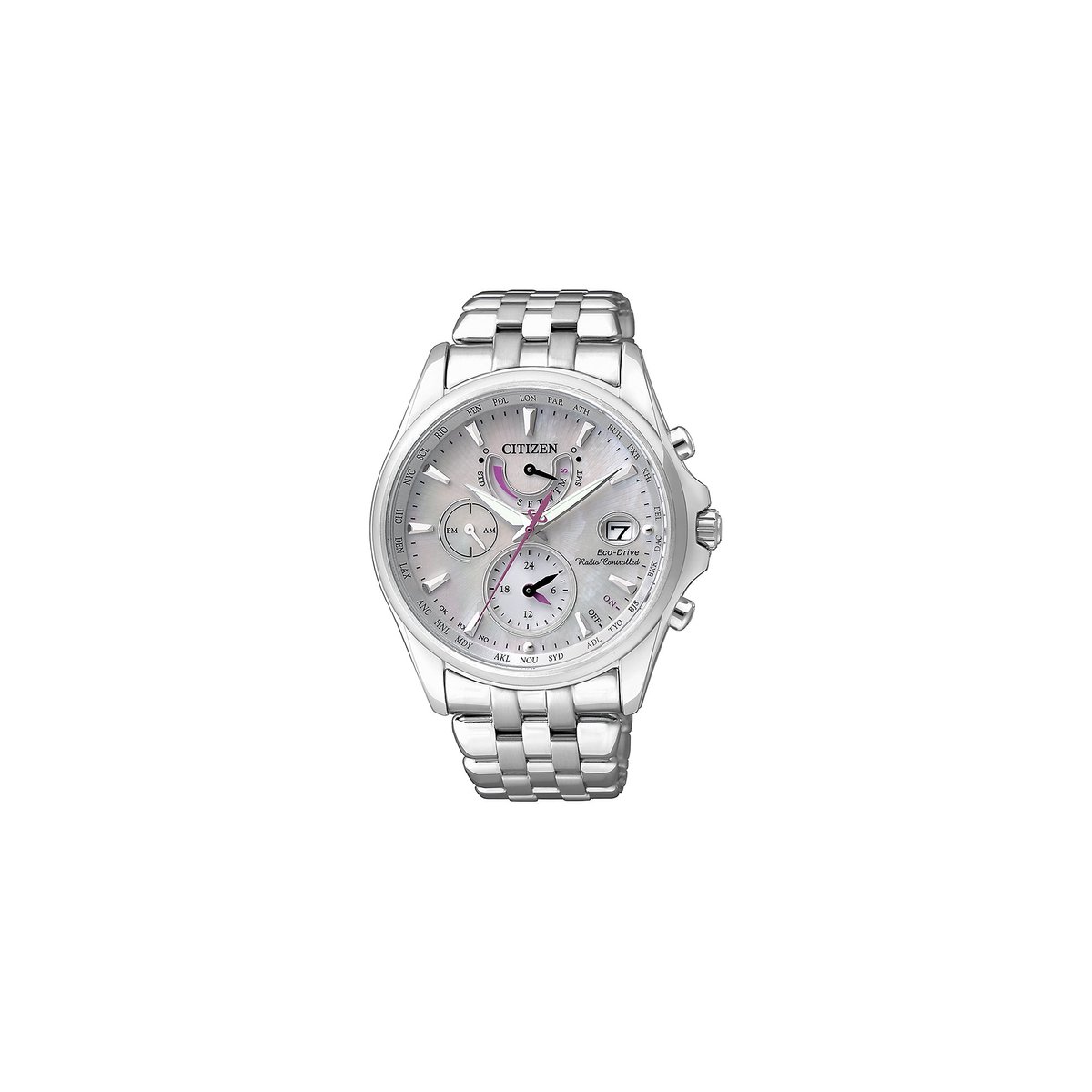Citizen FC0010-55D - Horloge - Zilverkleurig - Ø 39 mm