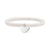 Thomas Sabo Armband 925 sterling zilver Zilver 16 Wit 32005214