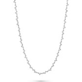 Favs Dames ketting 925 sterling zilver 24 Zirconia One Size 87957152