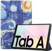 3-Vouw sleepcover hoes - Geschikt voor Samsung Galaxy Tab A7 (2020) - Van Gogh Schilderij