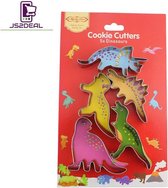 Coupe-biscuits en acier inoxydable - Set de 5 pièces Dinosaurus - Moules à biscuits - Coupe-biscuits - Coupe-biscuits