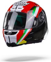 Nolan X-803 RS Ultra Carbon 20 Stoner Together Carbon Black Red White Green Integraalhelm - Motorhelm - Maat XXL