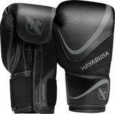 Hayabusa (kick)bokshandschoenen H5 Zwart/Grijs 10oz