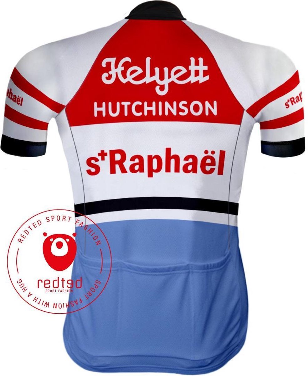 Retro Wielershirt Saint-Raphaël Rood/Blauw - REDTED - XL
