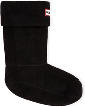 Hunter - Fleece sokken voor volwassenen - Laag - Zwart - maat L
