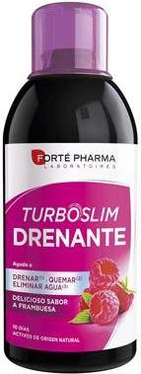 Goedkoopste Digestive supplement Forté Pharma Turboslim Drenante 500 ml Raspberry