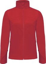 B&C Dames/Dames Coolstar Full Zip Fleece Jacket (Deep red)