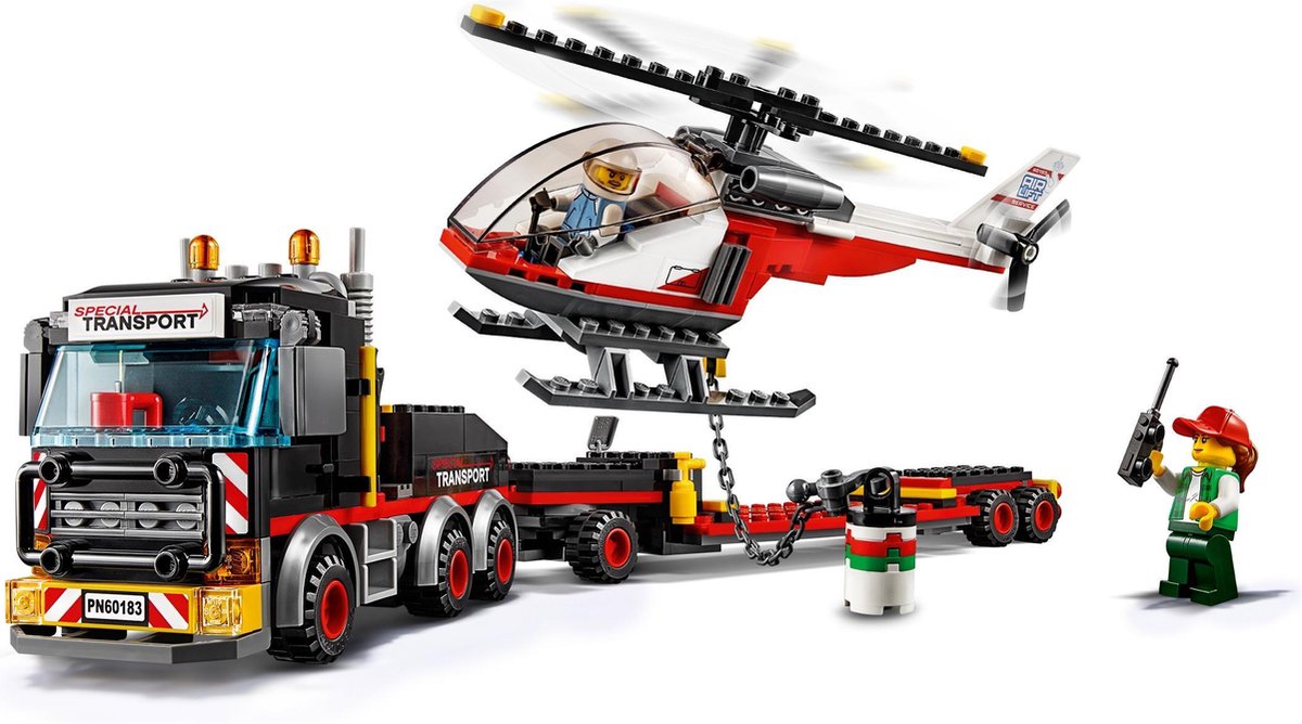 LEGO City Zware-vrachttransporteerder - 60183 | bol.com