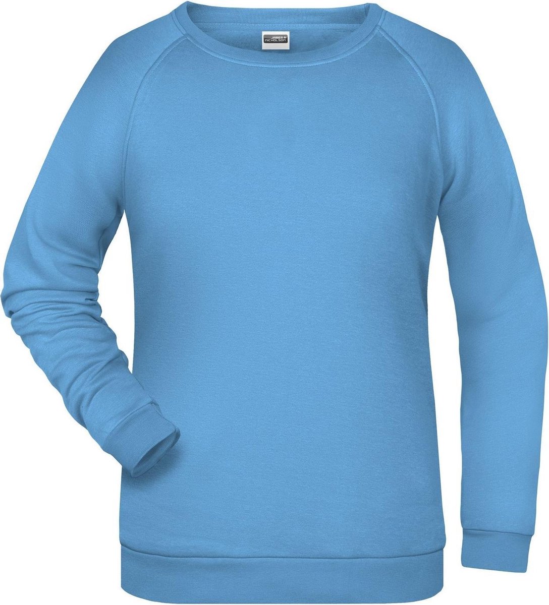 James And Nicholson Dames/dames Basic Sweatshirt (Hemelsblauw)