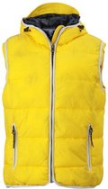 James and Nicholson Heren Maritiem Vest (Zon geel/wit)