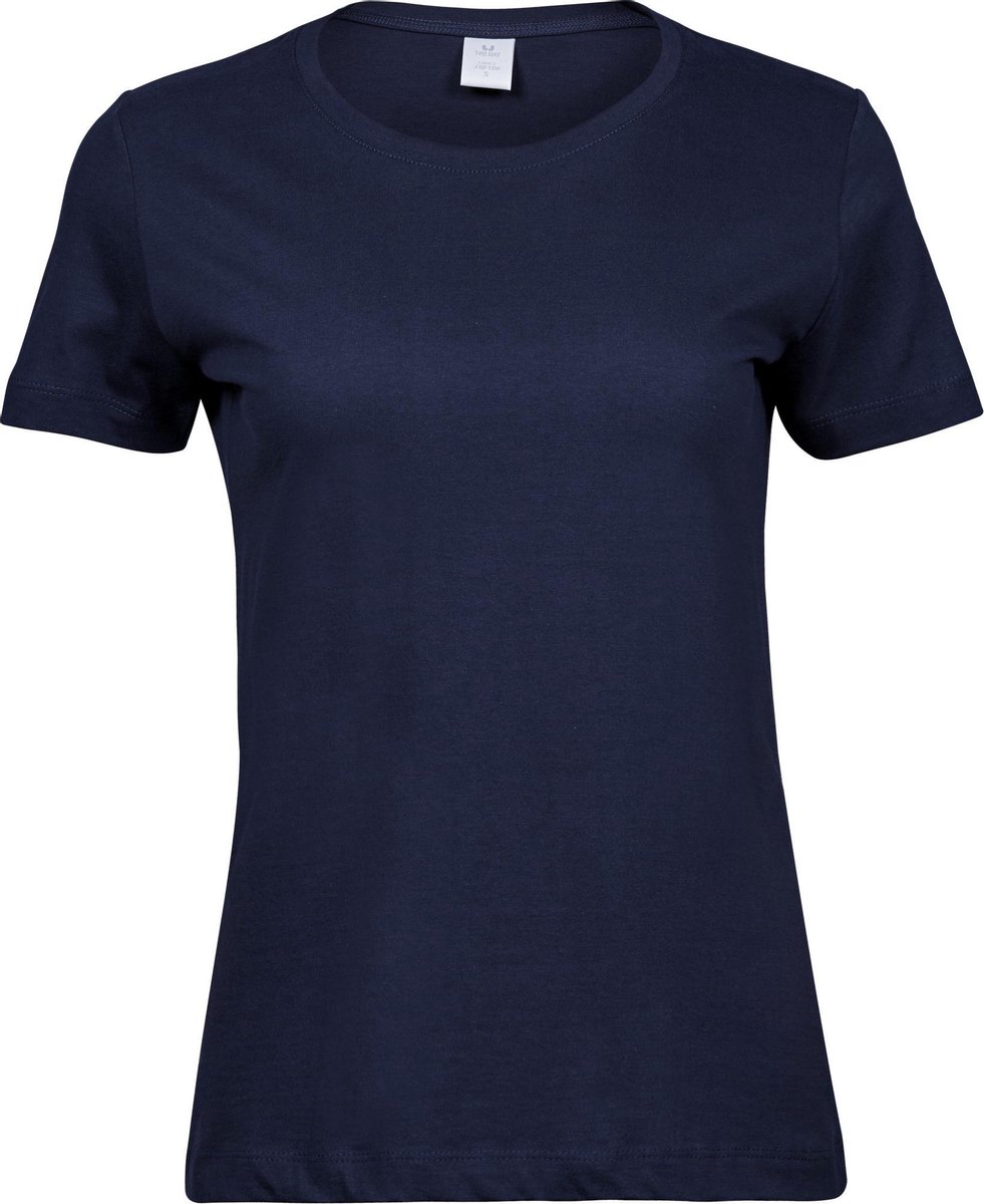Tee Jays Dames/dames Sof T-Shirt (Marine)