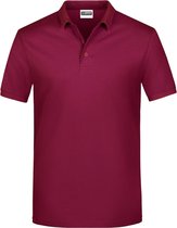 James And Nicholson Heren Basis Polo Shirt (Wijn)