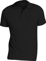 SOLS Heren Zomer II Pique Poloshirt met korte mouwen (Zwart)