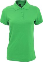 SOLS Dames/dames Prime Pique Polo Shirt (Kelly Groen)