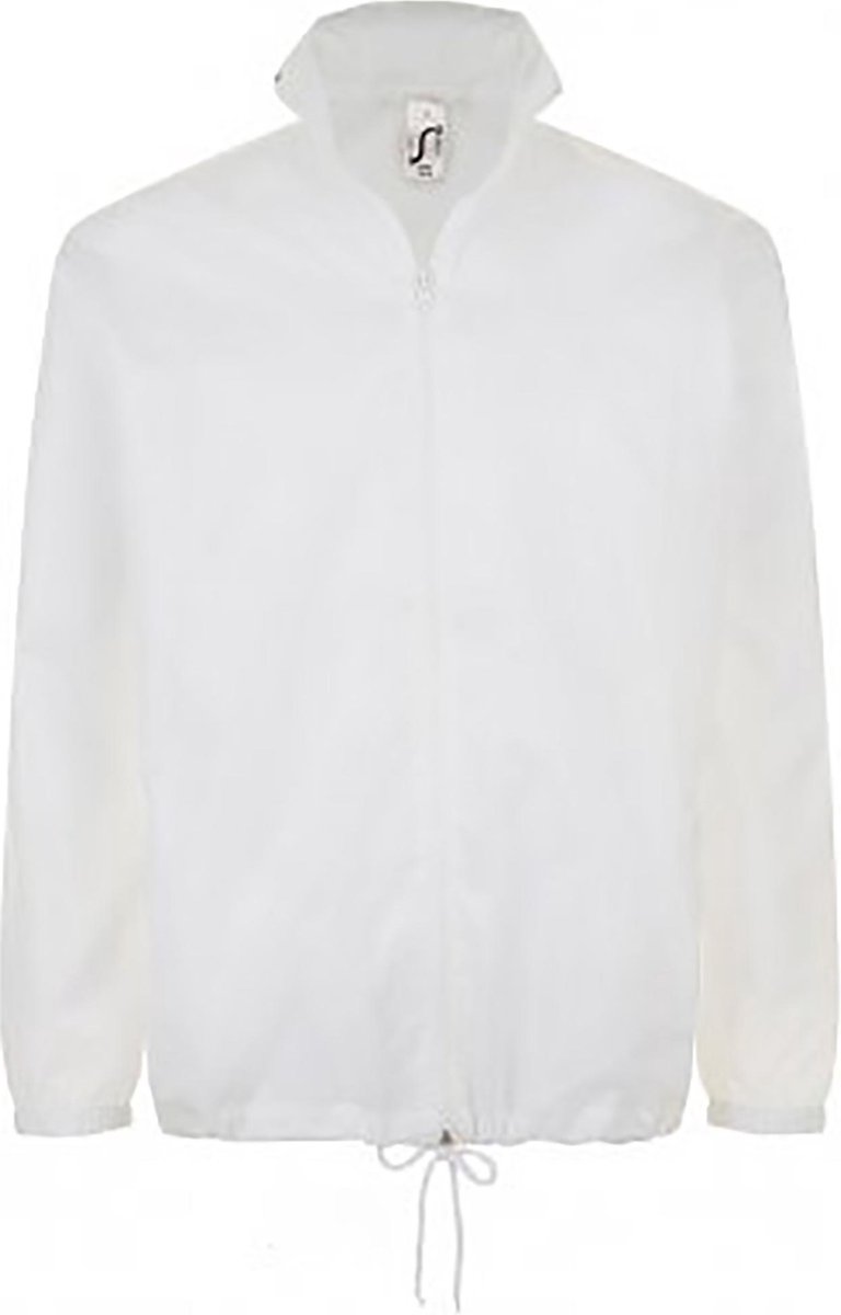 SOLS Unisex Shift Showerproof Windbreaker Jasje Wit