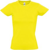 SOLS Dames/dames Imperial Heavy Short Sleeve T-Shirt (Citroen)