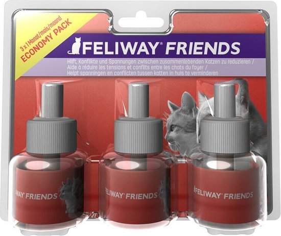 Feliway Friends - Navulling - 3 x 48 ml