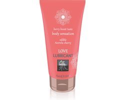 Shiatsu Love Eetbaar Glijmiddel - Acerola Kers