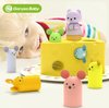 Afbeelding van het spelletje Goryeo Baby Rescue Cheese - Visspel - Wooden Magnetic Fishing Game Cheese Toys Fine Motor Skill Toy Montessori Educational Toy Cheese Game