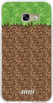 Samsung Galaxy A3 (2017) Hoesje Transparant TPU Case - Minecraft - Grass #ffffff