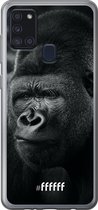 Samsung Galaxy A21s Hoesje Transparant TPU Case - Gorilla #ffffff