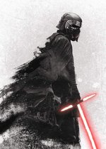 Fotobehang - Star Wars Kylo Vader Shadow 200x280cm - Vliesbehang