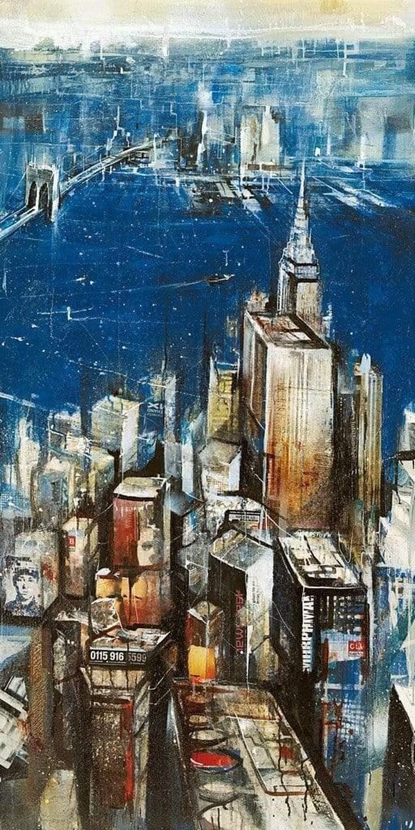 PGM Kunstdruk Bernhard Vogel - Looking East 50x100cm Divers