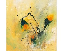Kunstdruk Isolde Folger - Blüten II 70x70cm