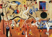 Kunstdruk Joan Miro - Il carnevale d'Arlecchino 80x60cm
