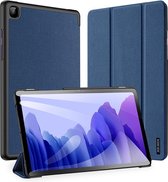 Dux Ducis - Domo Serie folio sleepcover hoes - Samsung Galaxy Tab A7 (2020) - Blauw