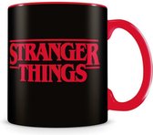 Stranger Things - Logo Gekleurde Mok