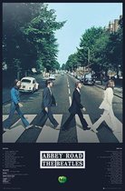 The Beatles Poster - Abbey Road Tracks - 91.5 X 61 Cm - Multicolor